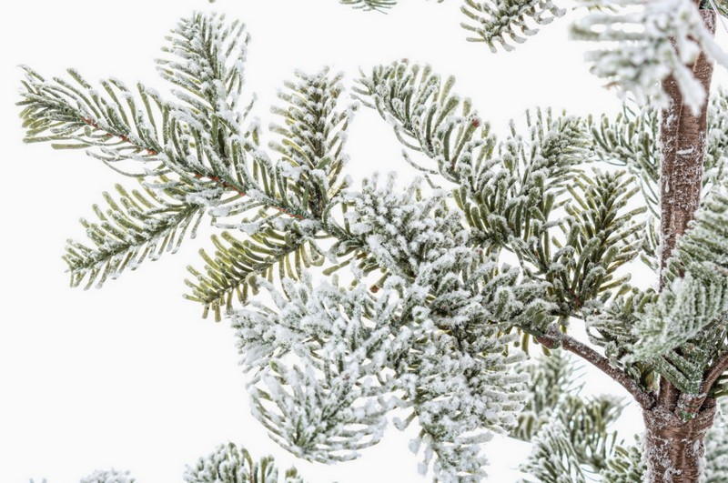 Albero di Natale innevato 113 x 65 cm
